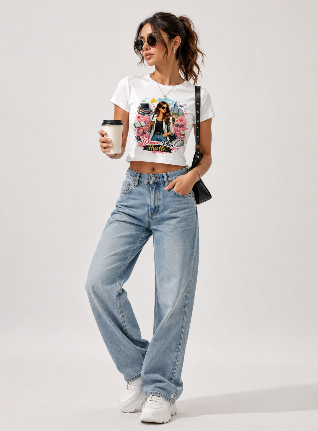 Luxe Fit Cropped Baby Tee